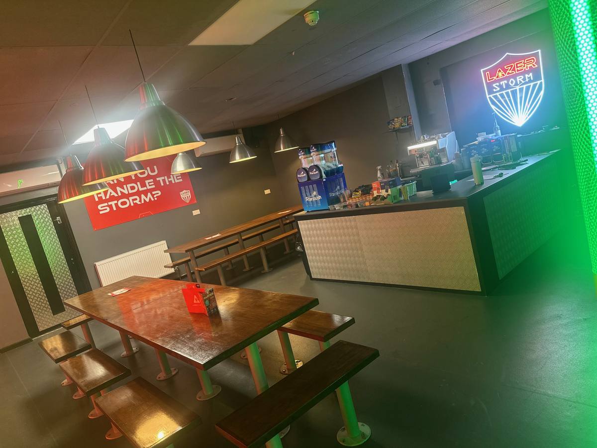 Snack bar at Boomerang Lazerstorm
