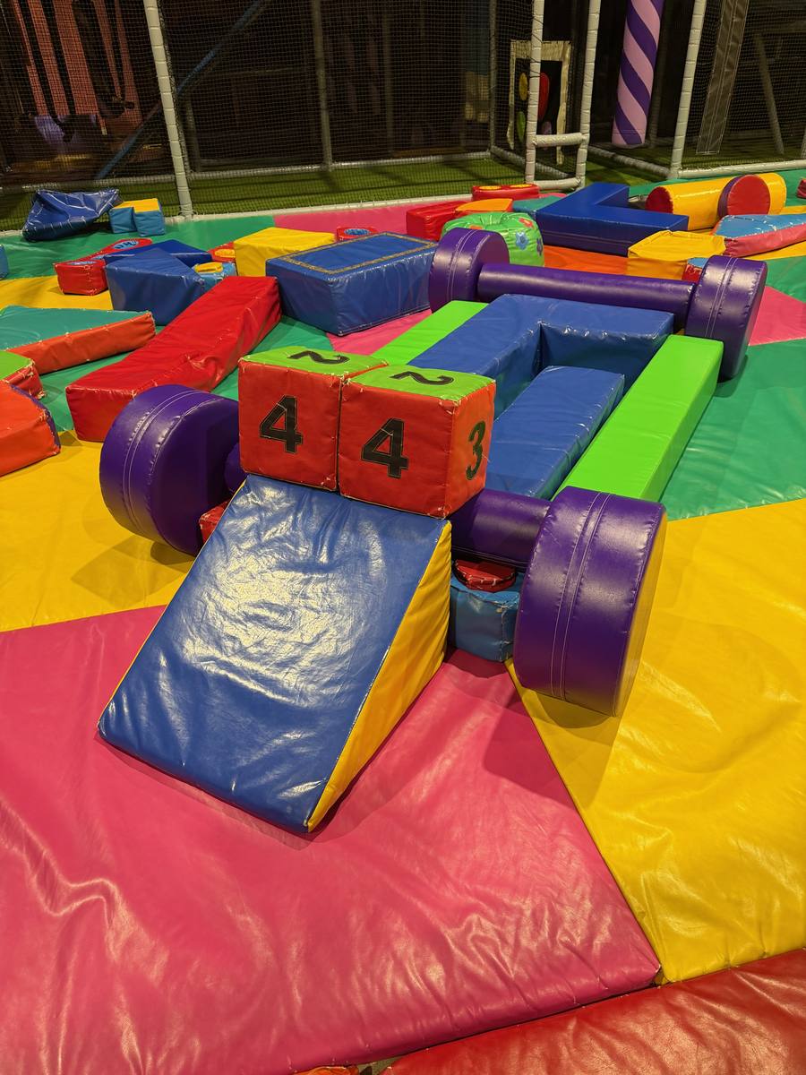 Toddler soft play area at Boomerang Family Play Centre
